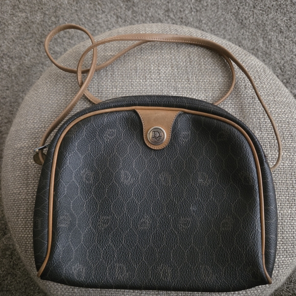 Dior Brown and Tan Crossbody Bag EUC - Picture 1 of 5